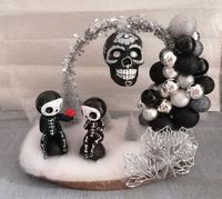 VERKAUFT !!! dia de los muertos schwarz/silber Art.Nr.: 26